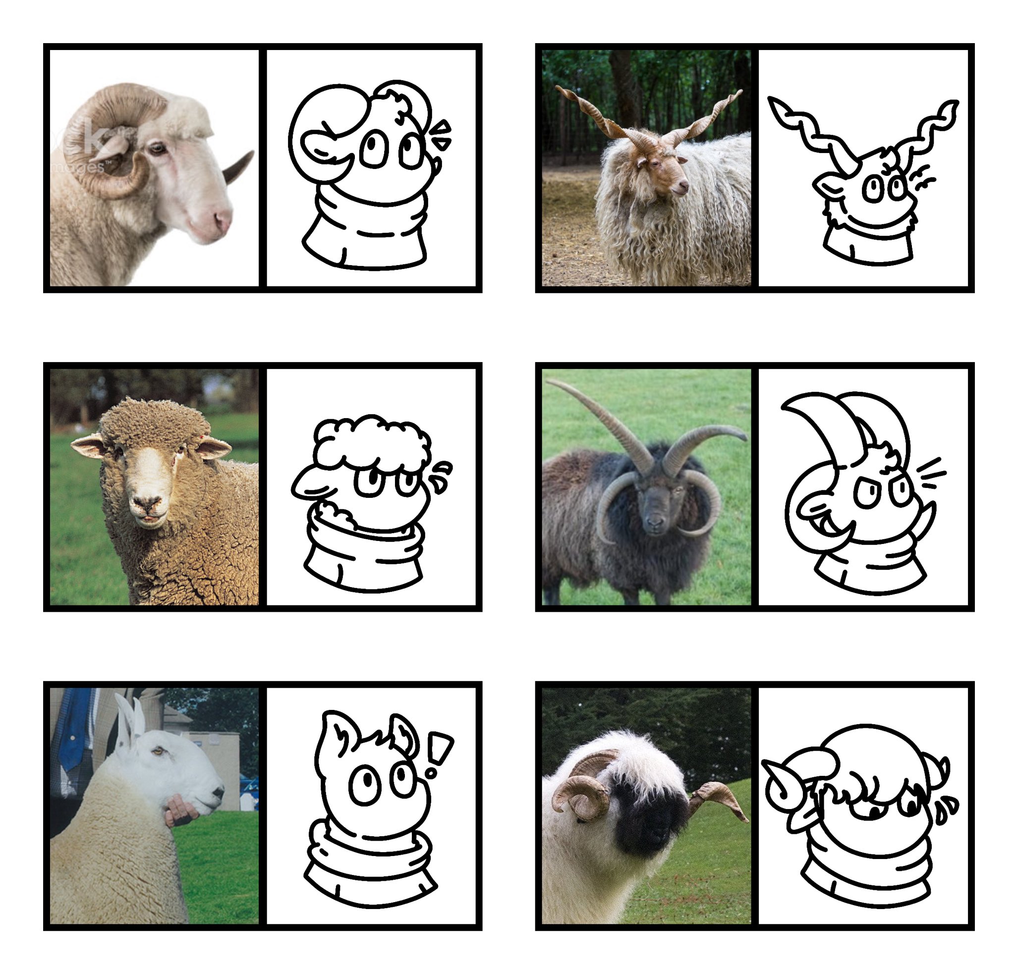 Schlatt in OwO on Twitter: "Heaw me out... da schwatt wam... but as  diffewent types of sheep... https://t.co/B8s46a2mlq" / Twitter