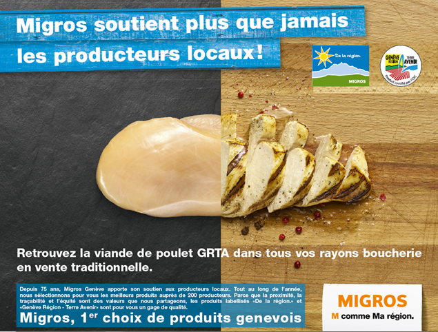 Le manger #Local tout le monde en parle. Chez #Migros, avec nos 10 coopératives de conso, on est engagés avec nos producteurs #DeLaRégion. Avec 500 produits #GenèveRégionTerreAvenir dont 63 fruits et légumes, on est très fiers de proposer la plus large offre en #CircuitsCourts