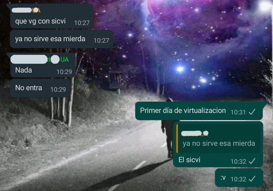 Tardigrado314's tweet photo. Bienvenidos a la virtualizacion de U publicas @udeatlantico #virtualfail https://t.co/3hJUvj6GBA