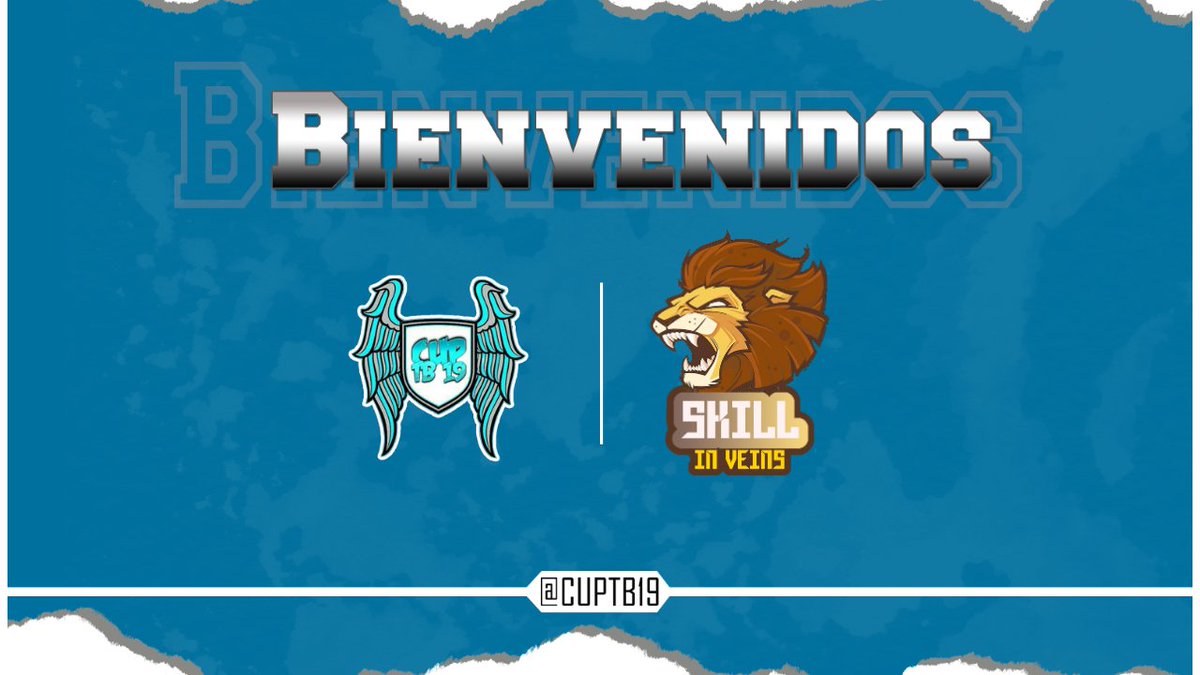 CUPTB19's tweet photo. (28/32) Un equipo que lleva su destreza y habilidad en las venas, que con buen juego busca llevarse una gran participación.
Bienvenidos!! @skill_veins https://t.co/wnUhBjsVFl