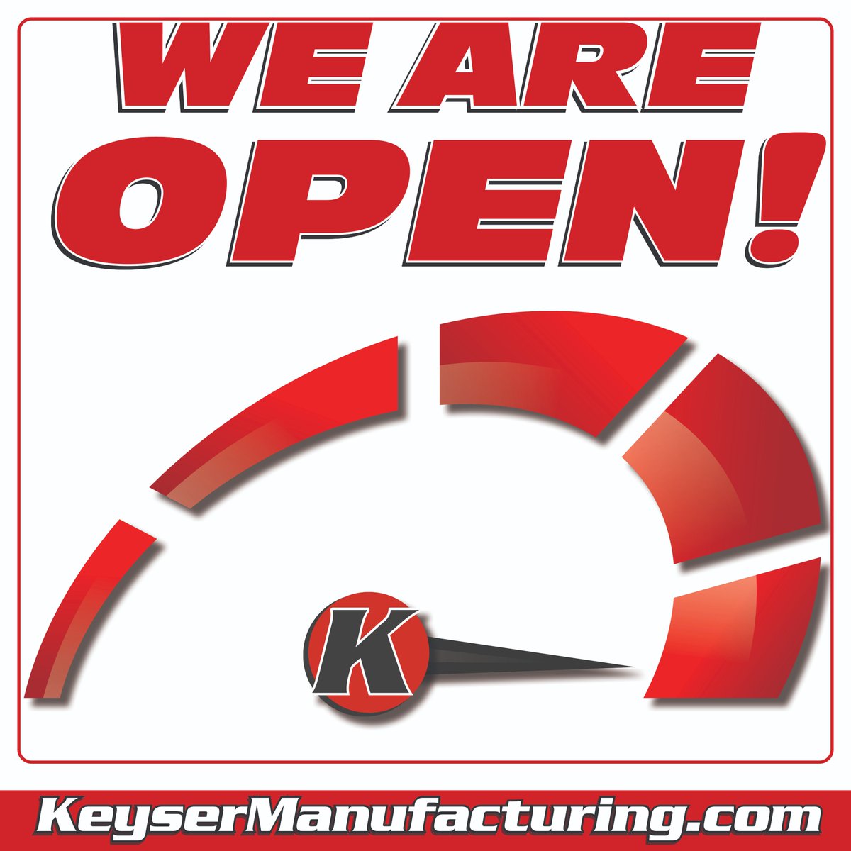 Great News!! Give us a call or order online today.
