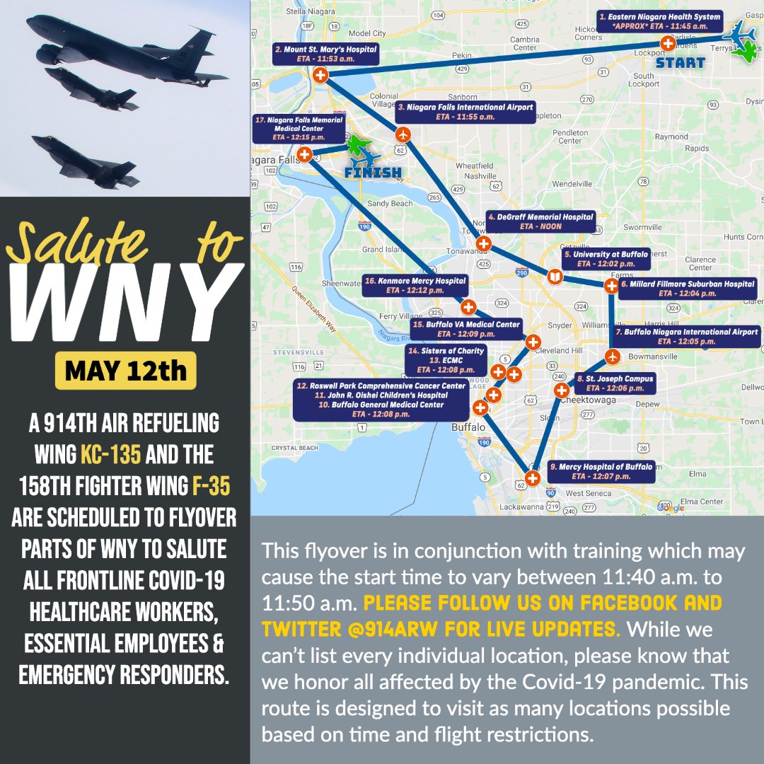 914ARW's tweet image. Here's to fair skies and favorable winds tomorrow. ☀️😎Thank you, WNY--we're proud to be a small part of this awesome community. #AmericaStrong