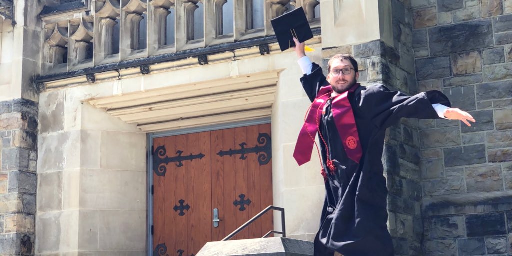 vt1stgen's tweet photo. VT First-Gen Graduate Spotlight:

Today, @vt1stgen celebrates Senior Nick Angle, a Physics major, on his graduation from VT! Nick, we are very proud of you &amp; your accomplishments! 🎉 Help us congratulate Nick on his graduation! #VTFirstGenGraduate #CelebrateFirstGen https://t.co/CCY3BGQCAc