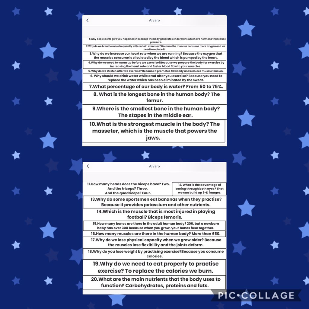 yearsixmiss's tweet photo. @thebodycoach I hope we’re not too late! Class 6B at Hastings School in Madrid have been working hard on their Science quizzes and would be so chuffed if you read out some of their questions from Belinda, Pablo, Chloe and Álvaro! 😃🙏🏼😍 Big thanks from Miss D! #PEWithJoe https://t.co/ZZU9e7v4iS