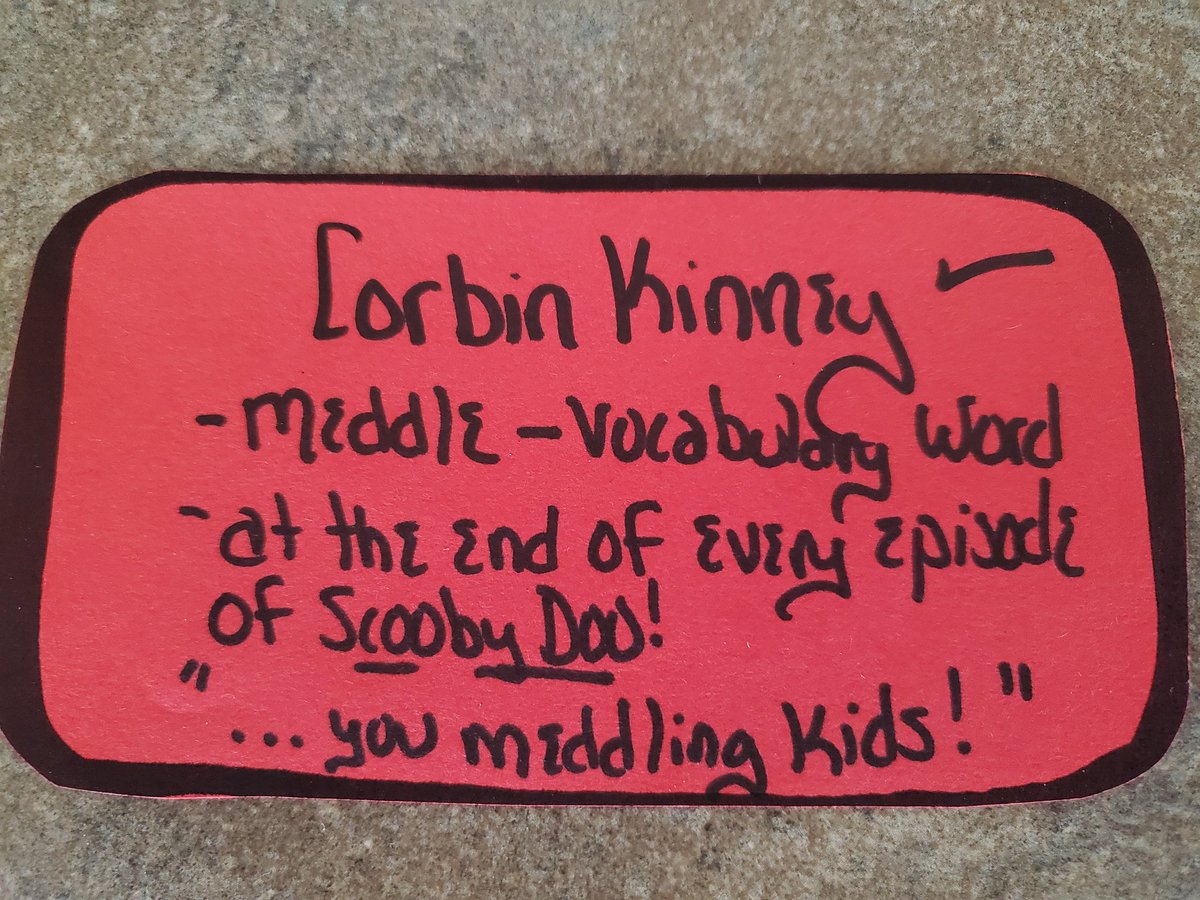 Great brick, Corbin! @ElginPublic @WEPSTheBeak #vocabularymatters