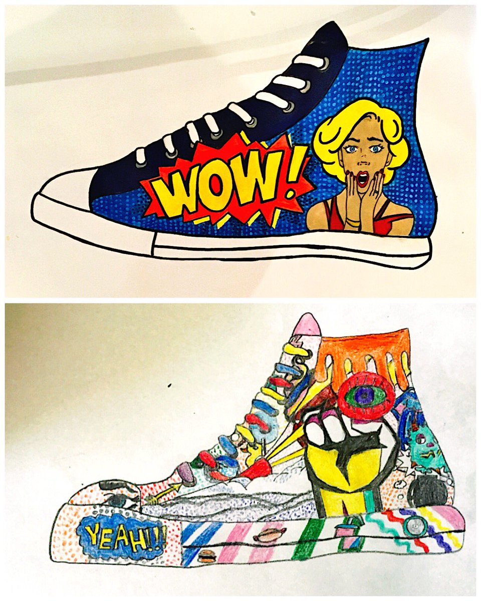 converse pop art