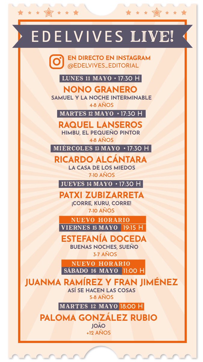 RaquelLanseros's tweet photo. Mañana martes 12 de mayo en #edelviveslive contaré en directo para todos los peques (y mayores con alma infantil) mi cuento 
HIMBU, EL PEQUEÑO PINTOR 
A las 17:30 (hora española) en emisión por Instagram en @Edelvives https://t.co/NG00c0piy6