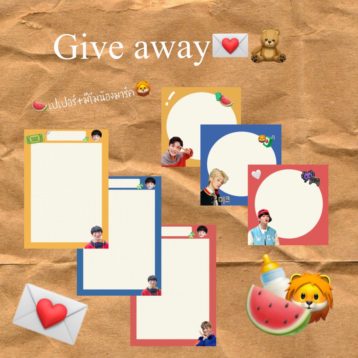 satapbt's tweet photo. >>>🎒🧩Give away ver.คลั่งรักน้องมาร์ค🍉🦁<<<
🧃กิฟอเวย์ครั้งเเรกของเค้าน้าเเจกเพราะตอนนี้คลั่งรักน้องมาร์คมากเลย🌺
💌ฝากรี+ฟอลด้วยน้า🥺💕
•ห้ามนำไปใช้ในเชิงพาณิชย์นะเคิ้ป!!•
🎯Link : https://t.co/HUWiyyqRxU  
#goodnotes #goodnotes5  #NCTzens  #เเจกpng https://t.co/xaAnbNawJR