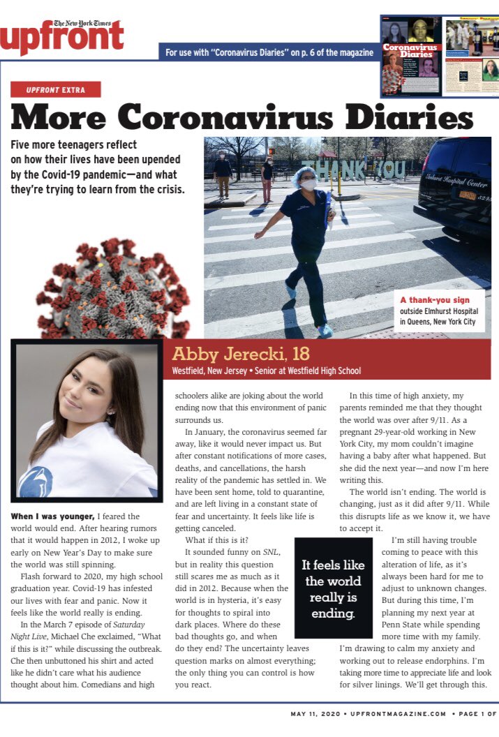 Shawn Mcdonald On Twitter That Moment When One Of Your Hiseyenews Writers Is Published In The New York Times Upfront Magazine