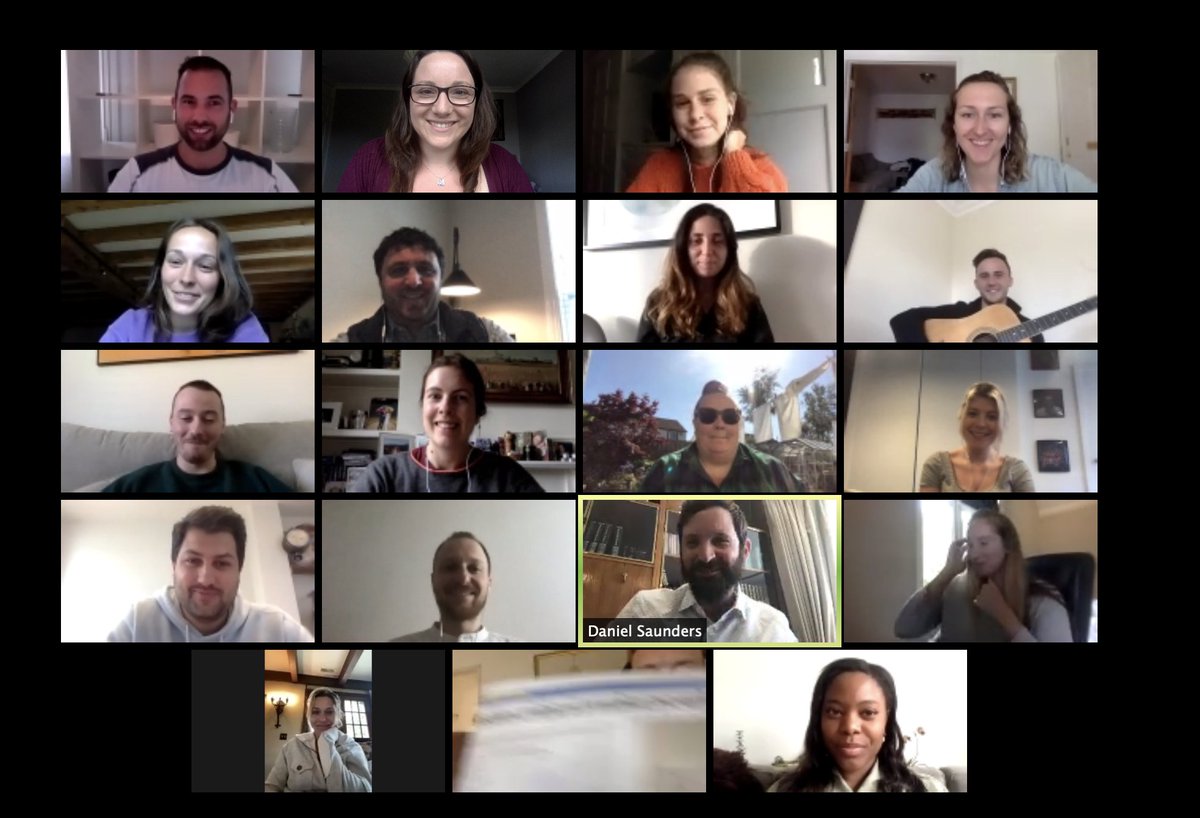LMarks's tweet photo. Team @LMarks reporting for duty on our weekly zoom meeting today 👩‍💻👨‍💻  #WFH https://t.co/Hrp4AuftnA
