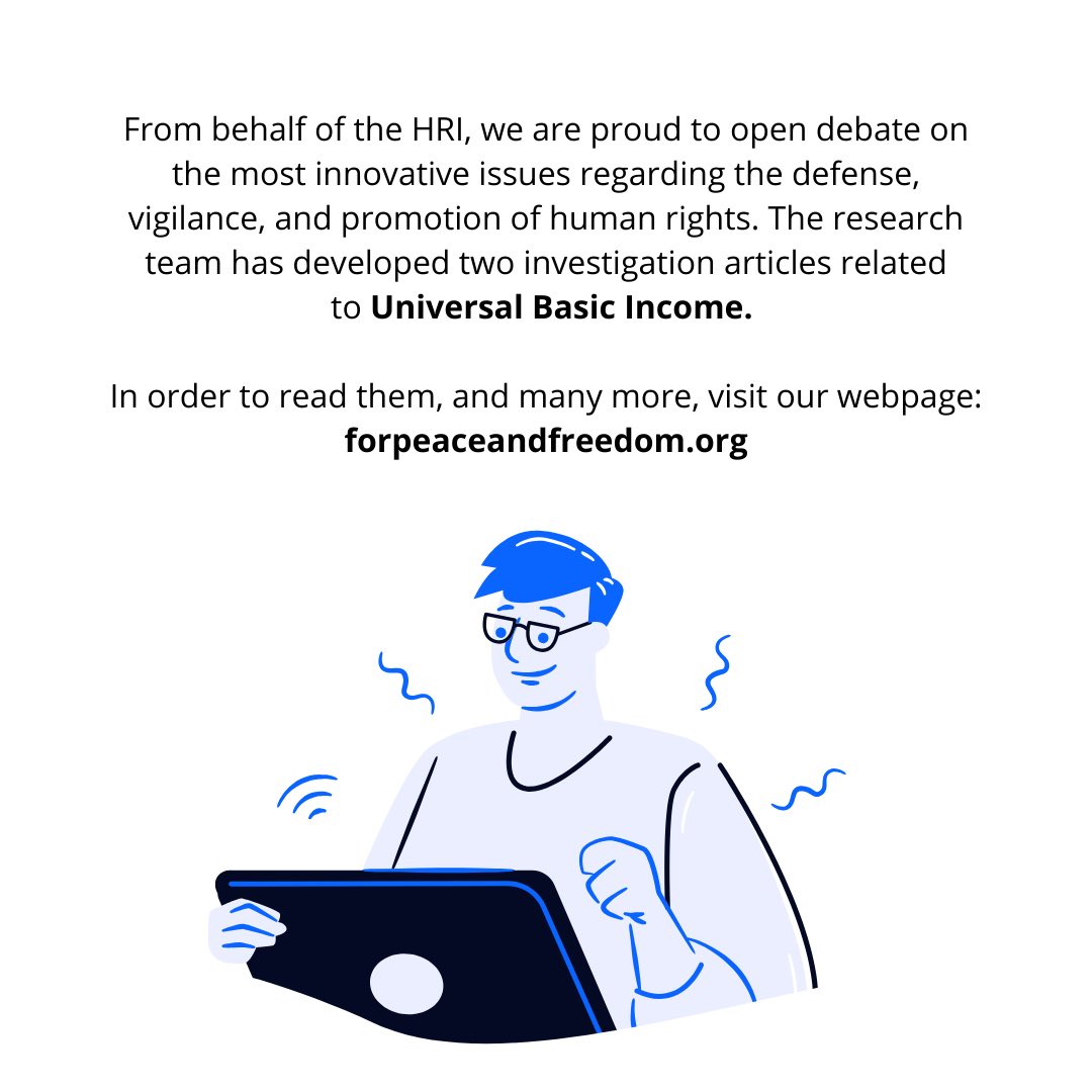 humanrightsins's tweet photo. @newscientist The @humanrightsins is proud to open debate on #UniversalBasicIncome.
Both articles written by the research team:
https://t.co/XXaiZ7ls5T
https://t.co/xKBOodjRnT
Read many more at: https://t.co/KNNQmqf3HI
#UBI #Humanrights #tech #blockchain #AI #Covid_19 #Tech4freedom https://t.co/D3OEdvCBXf