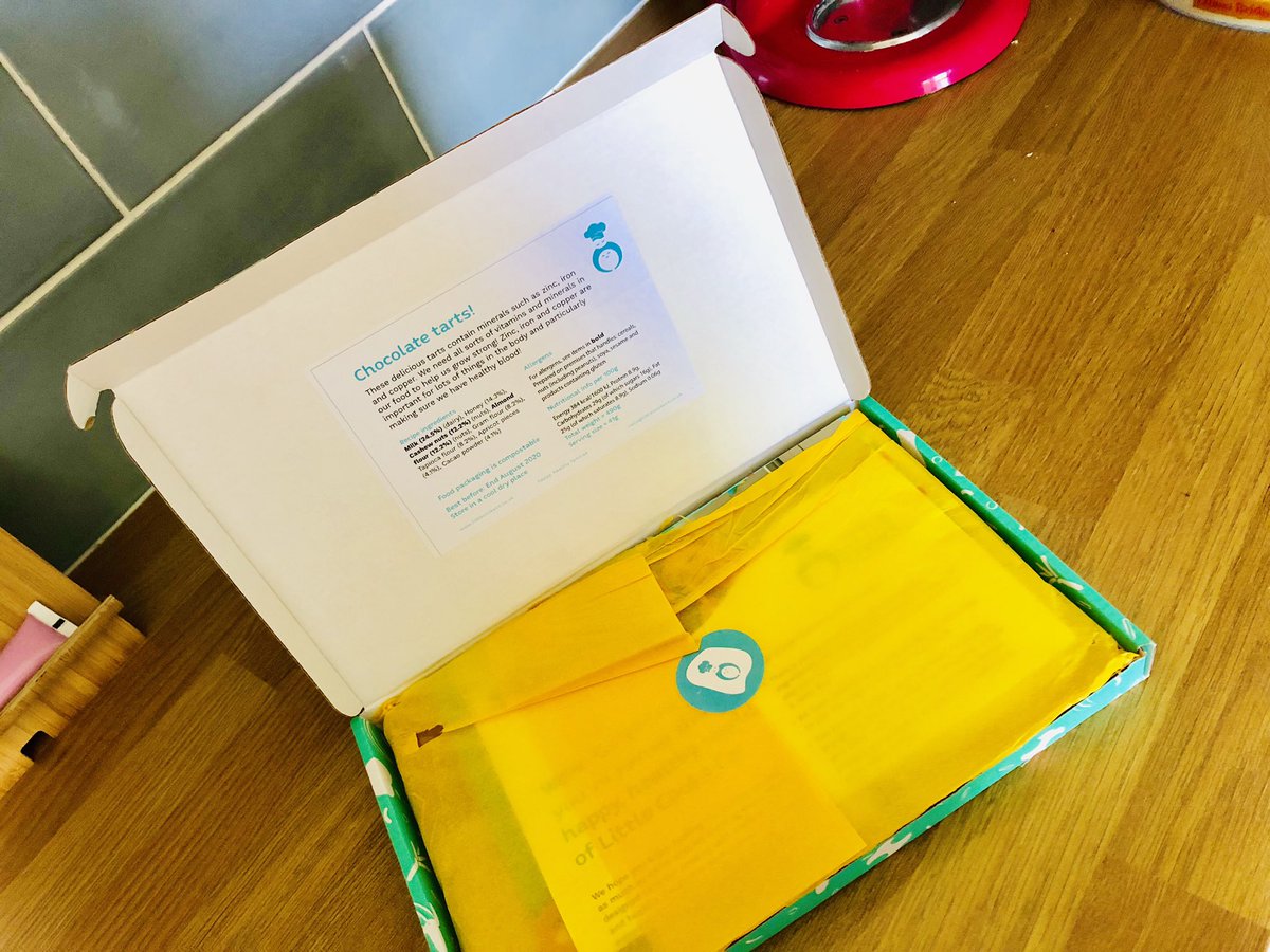 JessDoodes's tweet photo. Fantastic, if slightly messy cookery lesson this afternoon courtesy of @LittleCooksCo - this monthโs box was chocolate tarts #delicious @DoverCollegeHM return from the office soon all they will have all disappeared #bakingwithkids #littlecooks https://t.co/6LvM6DOzgf
