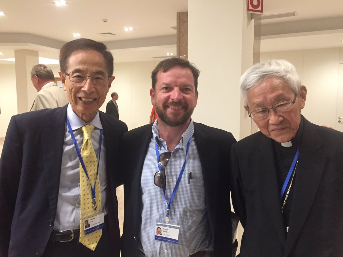 Two great men I had the privilege to meet during my time working for ⁦<a href="/realDonaldTrump/">Donald J. Trump</a>⁩.  Martin Lee and Cardinal Zen. Both brave advocates for human dignity and freedom.