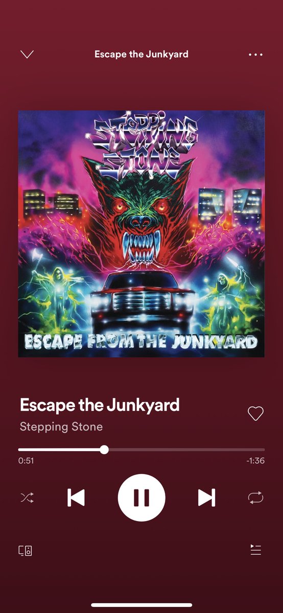 SteppingStoneHC's tweet photo. Escape From the Junkyard pre-orders are officially live via the @SafeInsideRecs distro on @deathwishinc. 

To celebrate, you can find our newest single, “Escape the Junkyard” on all streaming services! 

For my fucking team.

Side A: Escape From the Junkyard
Side B: Unreal Form https://t.co/72OBODxAKl