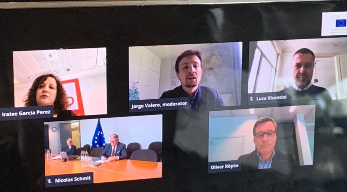 oliverroepke's tweet photo. Thank you very much for the encouraging debate on how to #RebuildEU after #COVIDー19
The @WorkersEESC is ready to join the debate on #recoveryfund #ReconstructionPlan and towards a New Socioeconomic Model!
@NicolasSchmitEU
@IratxeGarper
@VisentiniLuca
@europressos https://t.co/64RiGqHTRk