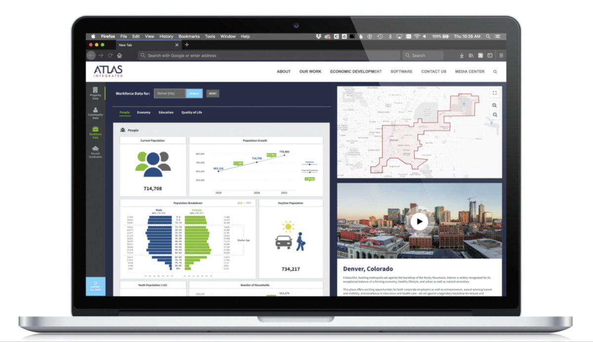 Track employment, wage, and industry trends through COVID-19 and forward through your community’s recovery, using state-of-the-art data visualization tool, Workforce IQ. 
Learn More: bit.ly/35DVJtt