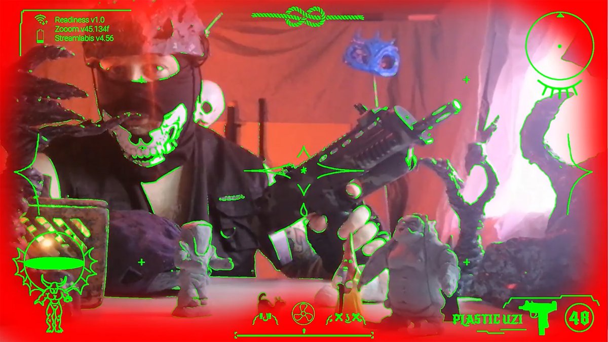 OnassisStegi's tweet photo. #ENTER Darwin and Isabella Rossellini, the cannibalistic nature of a popular children's song, a live YouTube role-playing game that requires your participation, songs written in quarantine. Discover these and the new artworks of project ENTER at https://t.co/co3ReOBxlK @OCCNY https://t.co/mOEaAPnG0Z