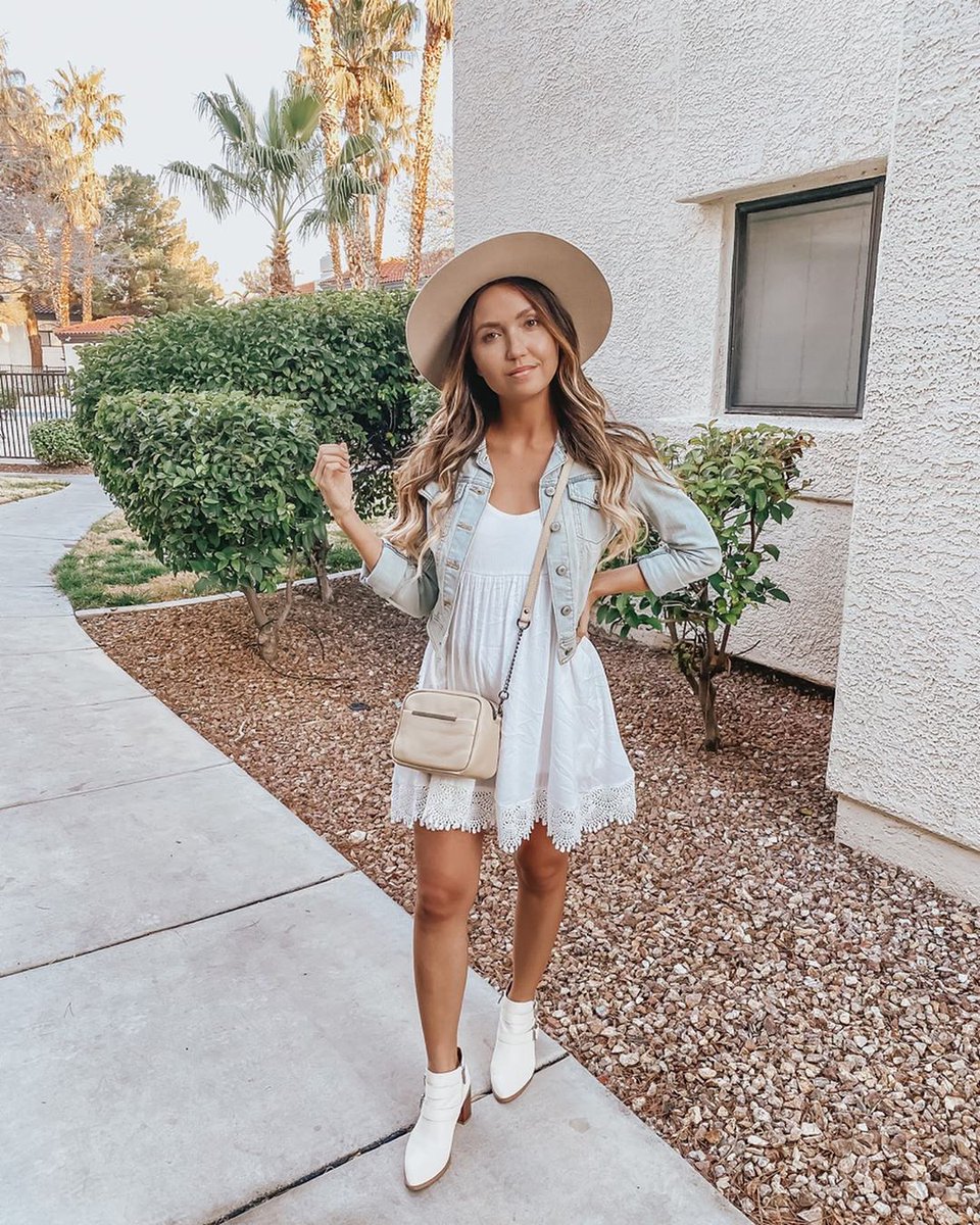 rhiannon ivory lace babydoll dress