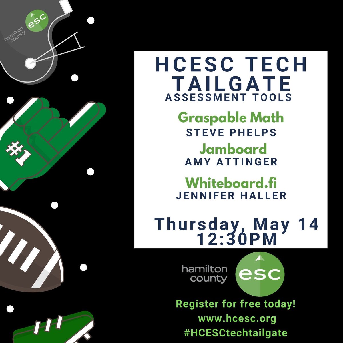 katie_enneking's tweet photo. We have another great #techtailgate ready for you this Thursday! Join the tech coaches @HamiltonCoESC to learn about ways to assess students using @googlejamboard @GraspableMath and https://t.co/dgXHn4WR9x Tell your friends and register 👉🏻 https://t.co/phSrXLUWj6
#hcesctech https://t.co/yMCqm2sxsS
