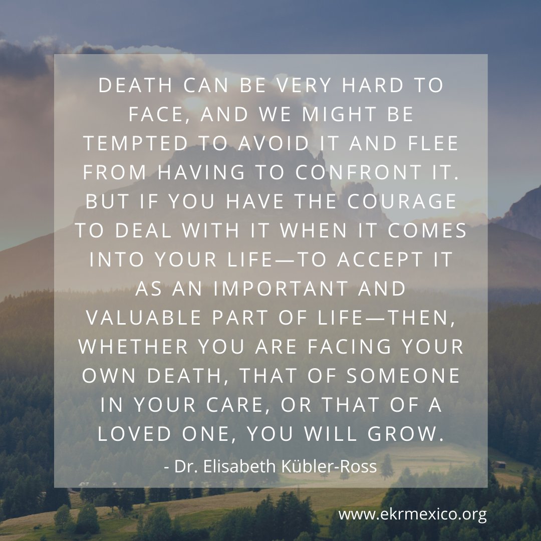 #mondayreminder #mondaymotivation #mindfulmonday #mondaymantra #deathcafe #deathcafemexico #ekrmexico #ekrmexicocentro #elisabethkublerross #deathdoula #endoflifedoula #deathmidwife #selfcare #mindfulness #consciousliving #consciouslivinganddying #deathpositive #deathawareness