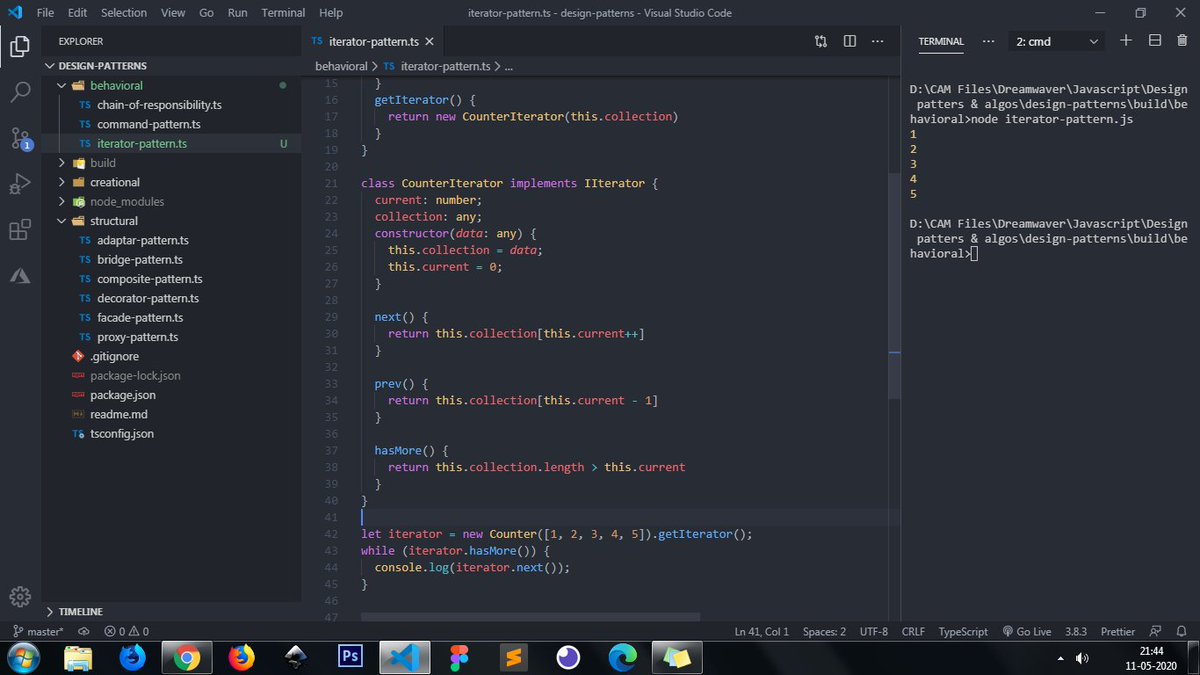 anuraghazru's tweet image. #DesignPatternsEveryday
Next Up! Iterator pattern.

Iterator pattern is a behavioural design pattern which lets us traverse any complex data structure without exposing the underlying implementation to the client.

We can traverse graphs, lists, trees with iterator pattern easily.