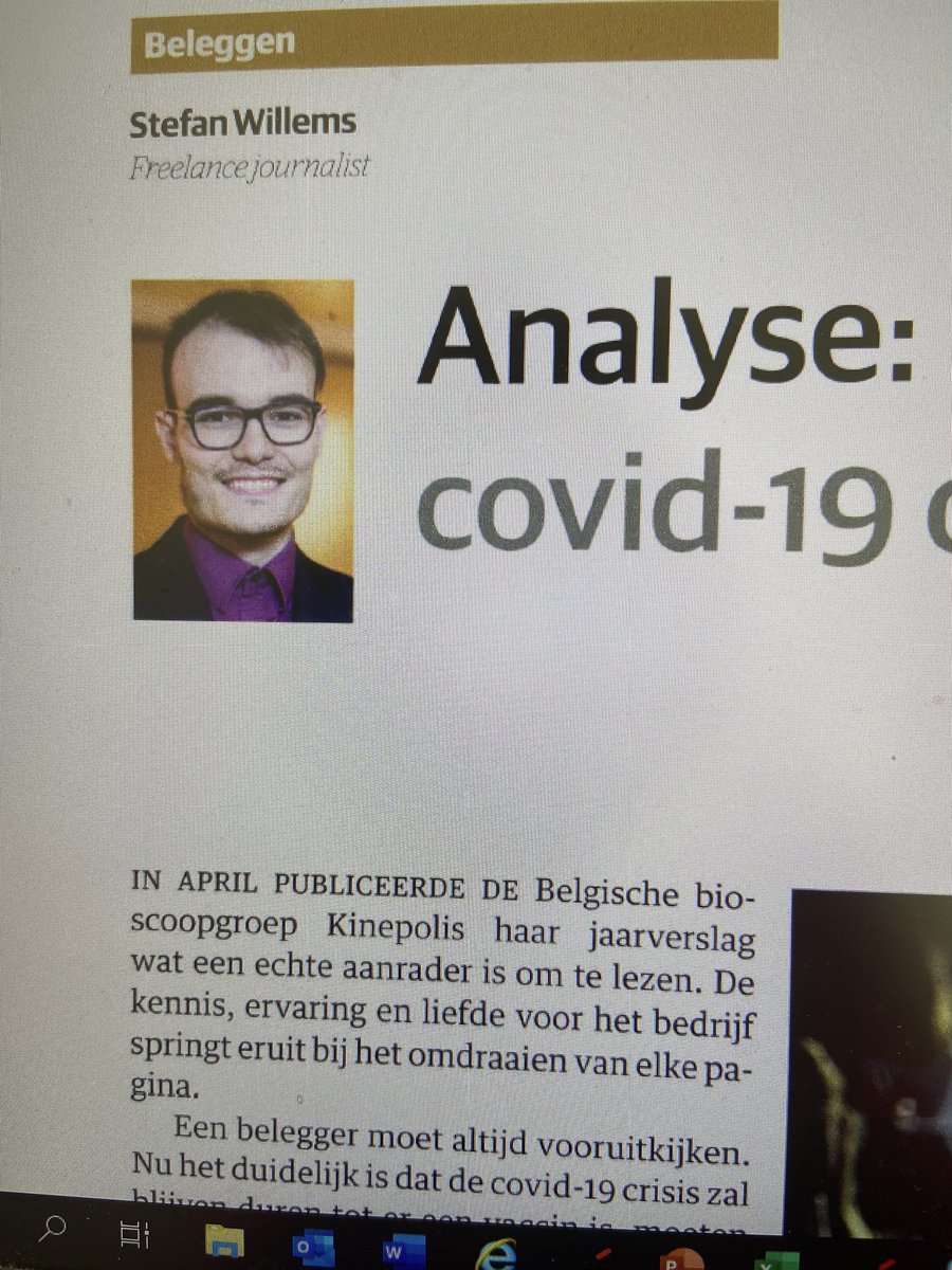 <a href="/FinanceFilosoof/">Stefan Willems (Beurs/Expat)</a> Dankjewel voor het mooie compliment over ons jaarverslag 🙏
