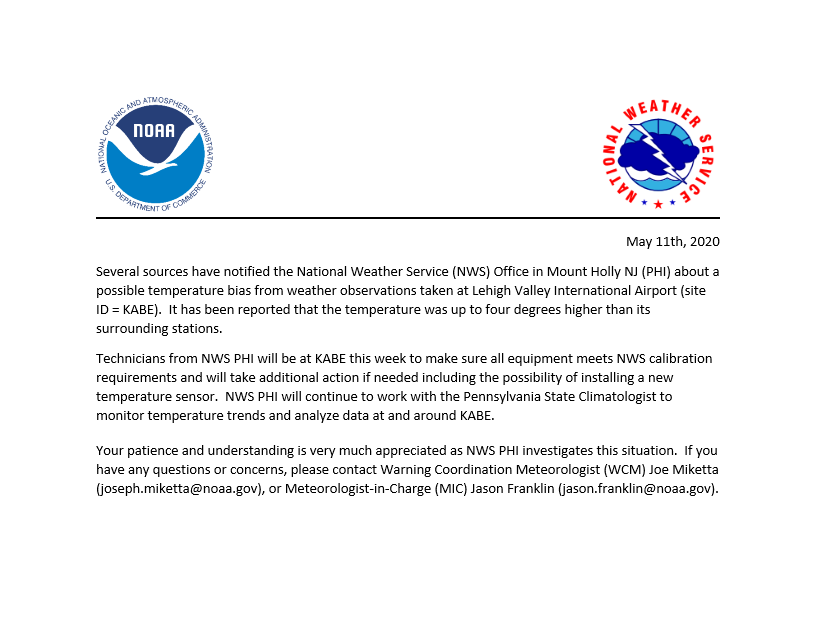NWS Mount Holly tweet media