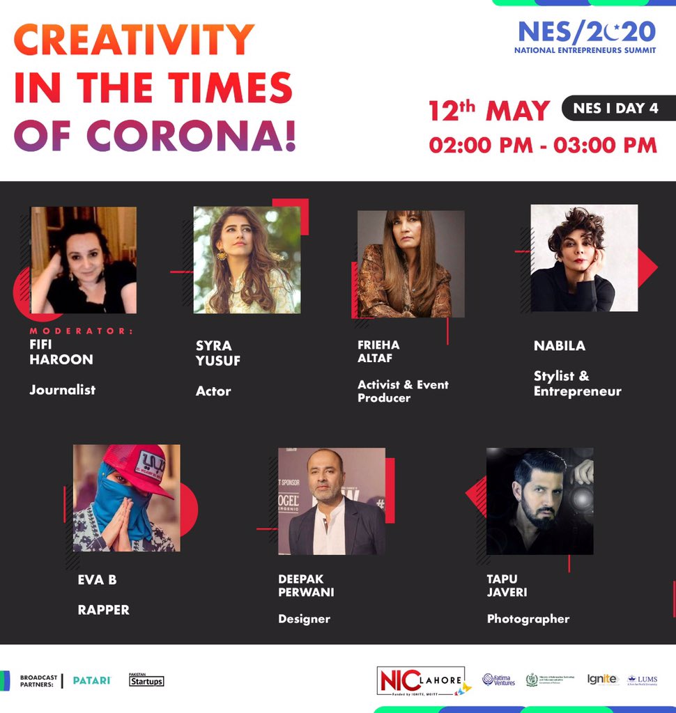 fsherjan's tweet photo. Two super sessions tomorrow. How to win Grants, designed to tell you what is the purpose of grants, how to write a winning application and what governance is required. Readiness of companies for grants. 
Second session is Creativity in the times of Corona. A list celebrities https://t.co/nIojSaVivE