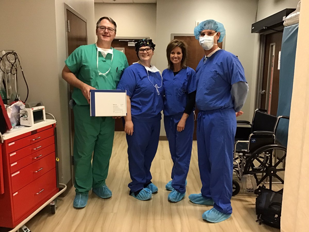 brandonjyoung79's tweet photo. Congratulations to Dr. Farmer for doing the first PNE in Mississippi with the new InterStim Basic Evaluation lead.  #medtronic #sacralneuromodulation https://t.co/i2hJxfq2tV