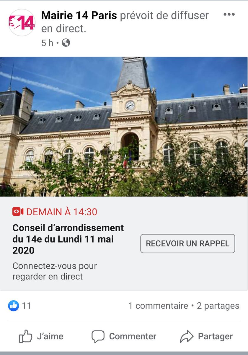 @hervejacob @AziereEric @carine_petit @MCCG @eelvparis14 @PCFParis14 @agir_paris_off il semblerait que ce soit retransmis pour tous
Une grande première !!!! #LeNumériqueArriveDansLe14e 😀