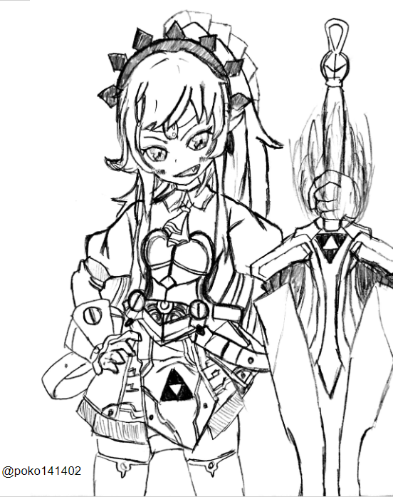 shihaininmil's tweet photo. 【ガノン姫】
ゲルド遺跡考察で突如登場したガノンドロオフの女体化「ガノンドロフィーナ」 https://t.co/KqZZsT3bYT