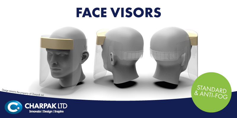 With lockdown potentially easing <a href="/CharpakLtd/">Charpak Ltd</a> are creating additional capacity to supply their Visors UK-wide to help Manufacturers, Warehouses, Retailers and transport staff get back up and running safely. Please contact us at visors@charpak.co.uk #SupplyChain #SocialDistancing