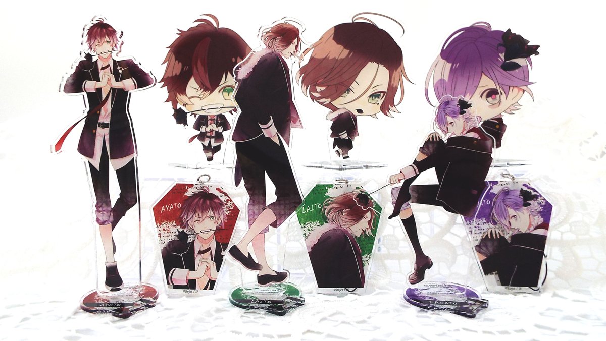 「明日5月12日 正午12時より予約開始✨

『DIABOLIK LOVERS』
」|Rejetインフォのイラスト