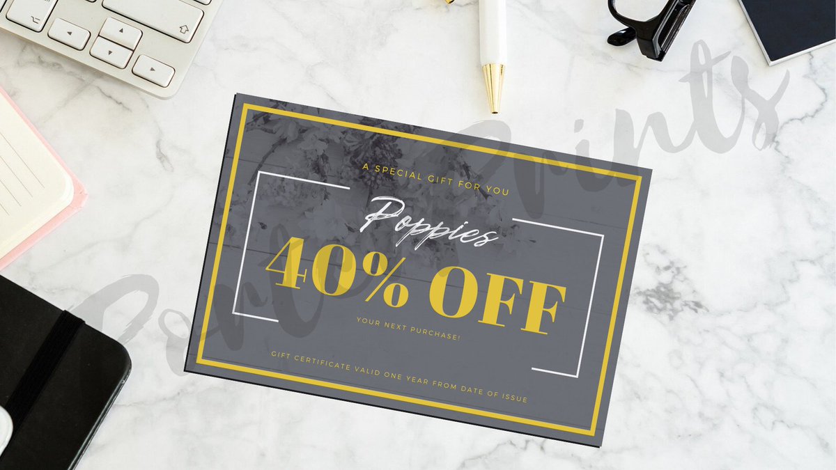 PorterPrints's tweet photo. Vouchers, flyers, gift certificates... if you've got a special offer on, you're going to need something eye-catching! 👀

#StationeryDesign #StationeryDesigner #Designer #Stationery https://t.co/o9xrpXK3FO