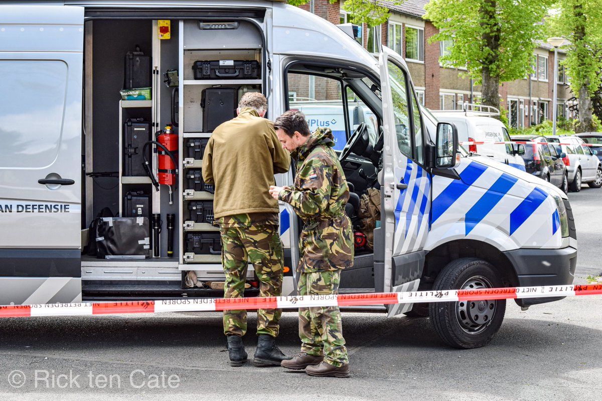 Melding hulpdiensten Paracelsusstraat Groningen