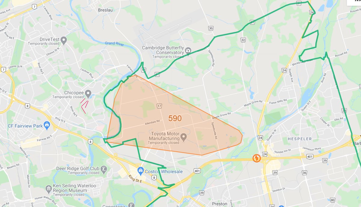 570 News Kitchener On Twitter Just In Energy Plus Is Reporting A Power Outage In Cambridge In The Maple Grove And Fountain Street Area 590 Customers Are Impacted Estimated Restoration Time