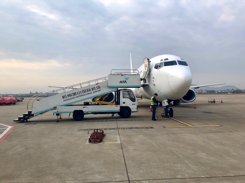 FlyGPAS's tweet photo. Next China to Europe flight with #medicalsupply might be yours. #FlyGPAS is available for requests. #cargo #charter #ACMI #COVID19 #pilotslife #avgeek https://t.co/yRb7GKNQfg