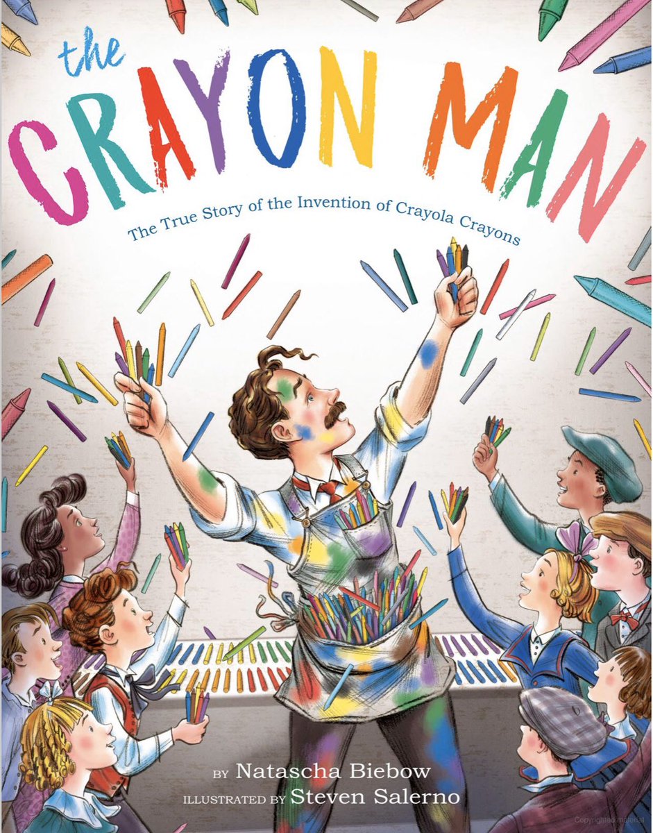 5Quills_kids's tweet photo. Many congratulation to our wonderful editor Natascha Biebow whose brilliant and vibrant book THE CRAYON MAN (HMH Books), the story of Edwin Binney, won the Irma Black Award for Excellence in Children’s Books. 👏🏻👏🏻 #childrensbooks #readingisfun #bankstreet https://t.co/jtlqzLASBZ