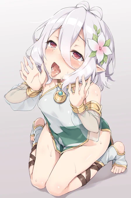 はい、あーんして。 