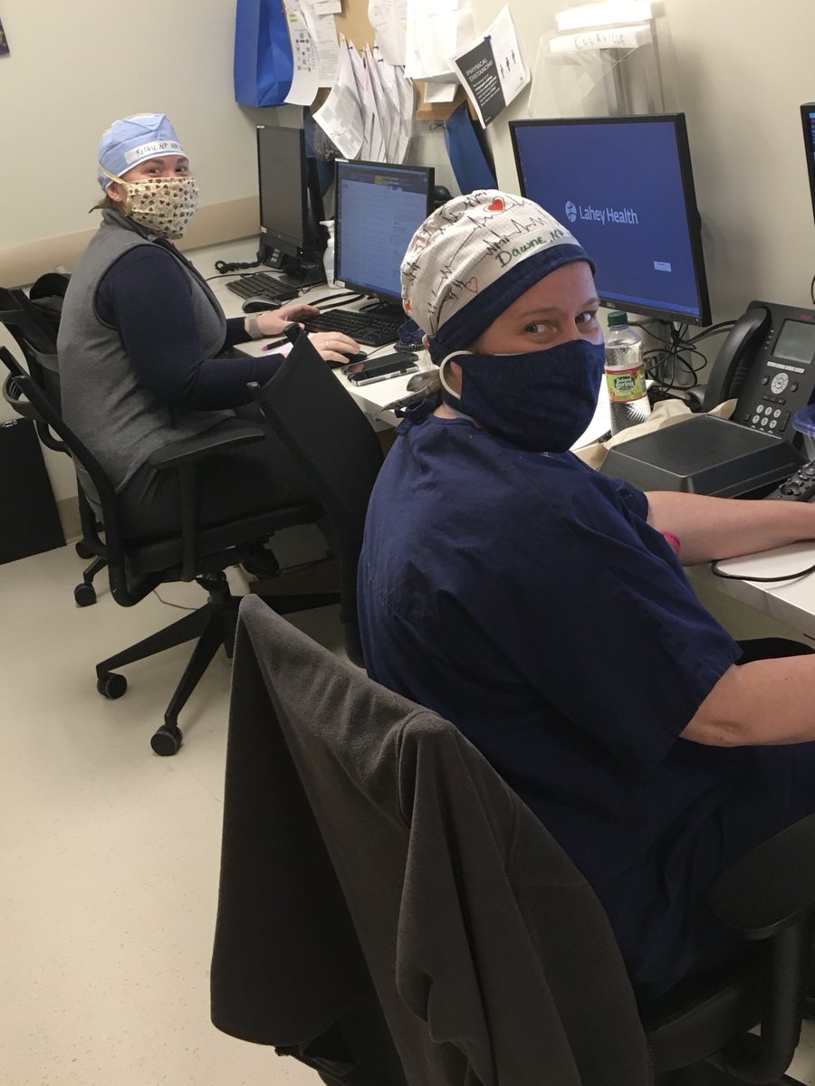 bethisraellahey's tweet photo. A huge thank you to Kelley Murray, NP & Dawne Hillsgrove, NP from @LaheyHospital who are working hard in the Burlington ED admitting #COVID19 patients, including those under investigation.
Give a shout out to Kelley, Dawne & the rest of the #BILHOneTeam: https://t.co/zwyP6zlo1u https://t.co/YhIjbOEjqv