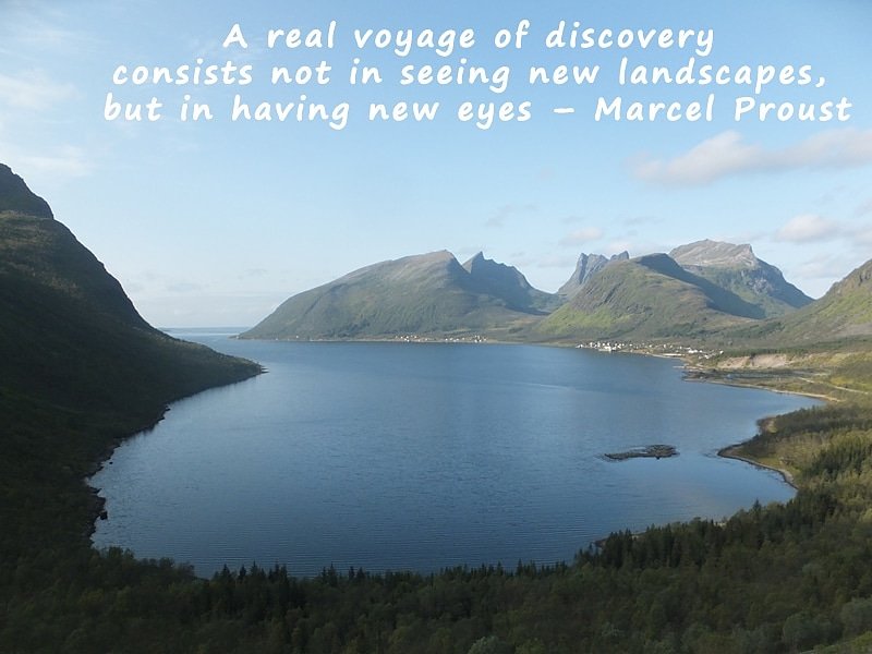 A real voyage of discovery consists not in seeing new landscapes, but in having new eyes – Marcel Proust #MondayMotivation