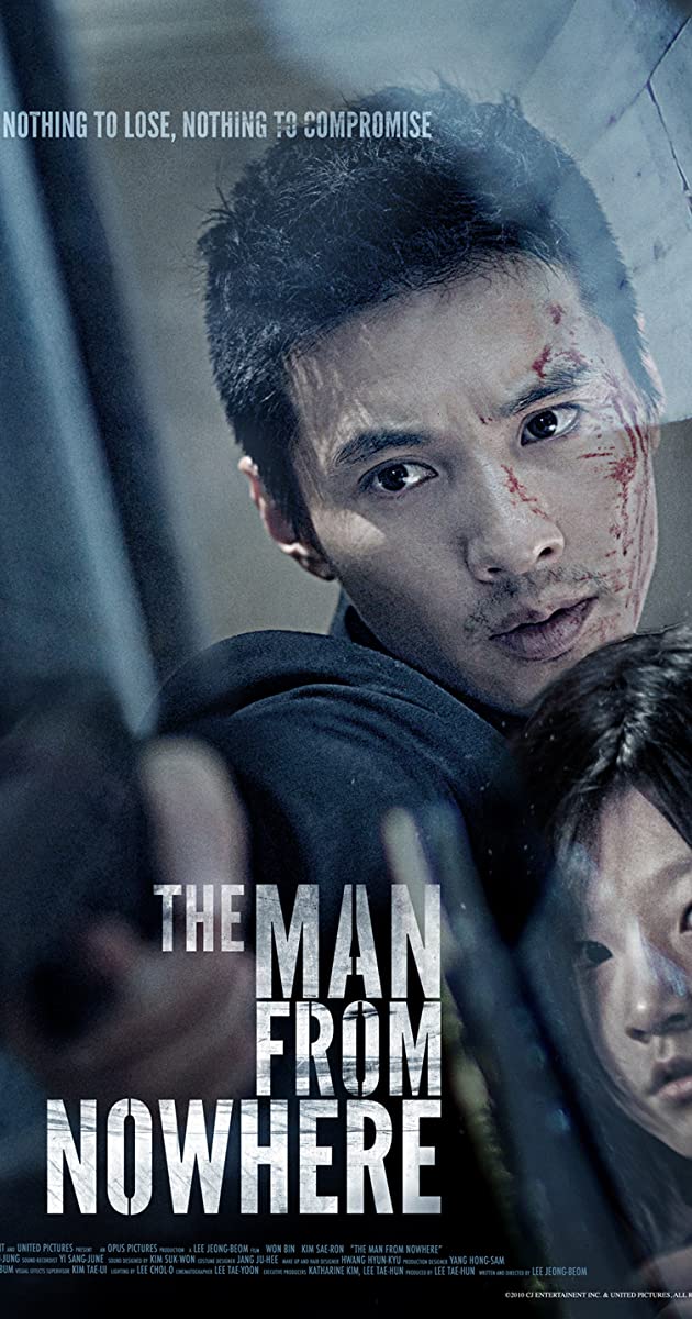 38. The Man from Nowhere A quiet pawnshop keeper with a violent past takes on a drug-and-organ trafficking ring in hope of saving the child who is his only friend