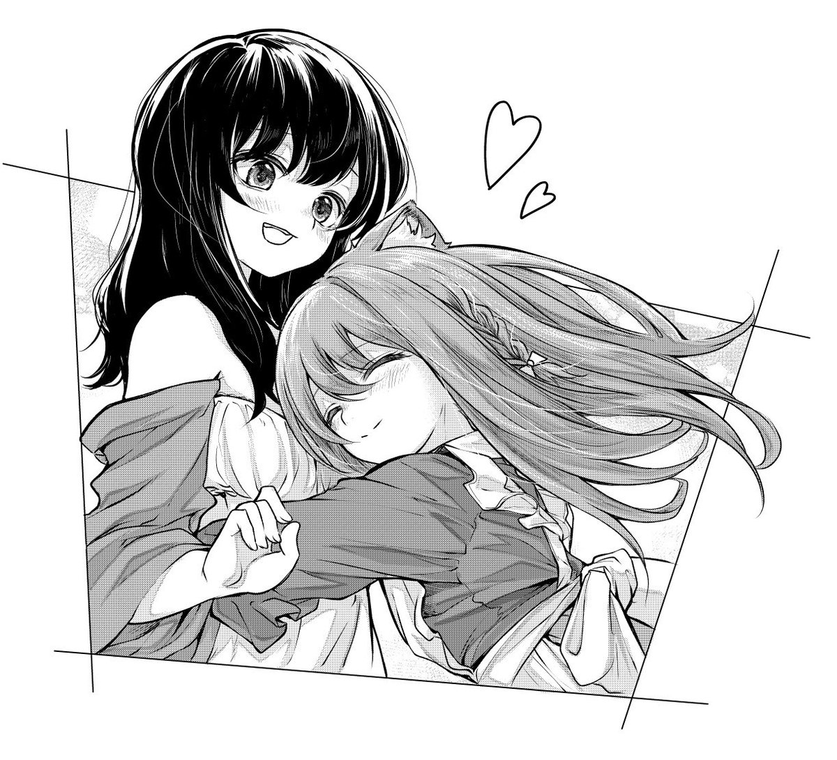 1万フォロワーいってました...
すごく遠い目標だと思っていたので、死ぬほど嬉しいです‼︎

いつも読んでくださる皆様、本当にありがとうございます...!

今後ともゆるゆると主従百合を描いていくので、ぜひよろしくお願いします(*'-`) 