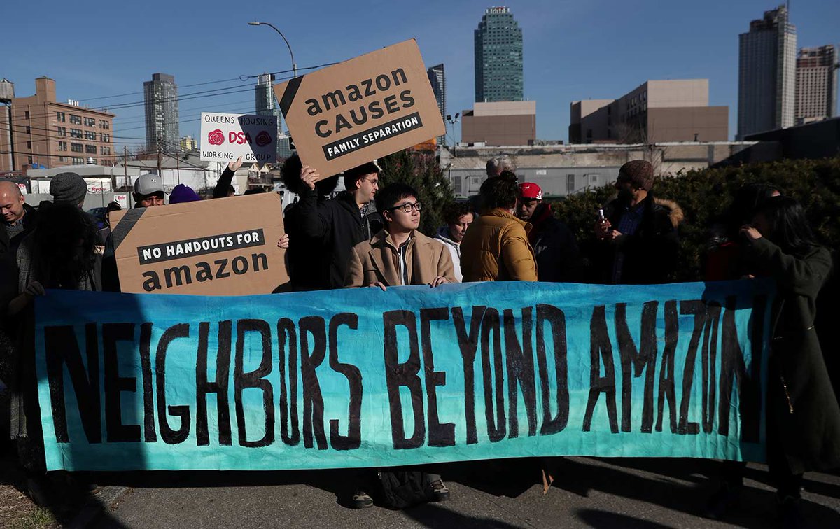 jerezim's tweet photo. ...vast networks of local solidarities demonstrate WE CAN defeat the most powerful entities!
What next? Amazon tower in Berlin! https://t.co/hR2JVIvUPH "SmartCity" coming back in a devastated NYC! https://t.co/VwGWdqmnqL
The beat goes on!
#FuckOffGoogle #FuckOffAmazon https://t.co/wKJHLlI6xz
