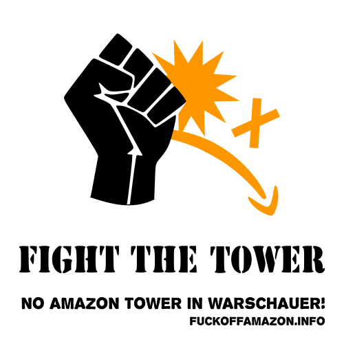 jerezim's tweet photo. ...vast networks of local solidarities demonstrate WE CAN defeat the most powerful entities!
What next? Amazon tower in Berlin! https://t.co/hR2JVIvUPH "SmartCity" coming back in a devastated NYC! https://t.co/VwGWdqmnqL
The beat goes on!
#FuckOffGoogle #FuckOffAmazon https://t.co/wKJHLlI6xz