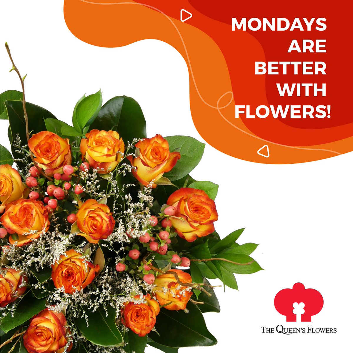 Mondays are better with flowers! 💐💪 #MondayMotivation