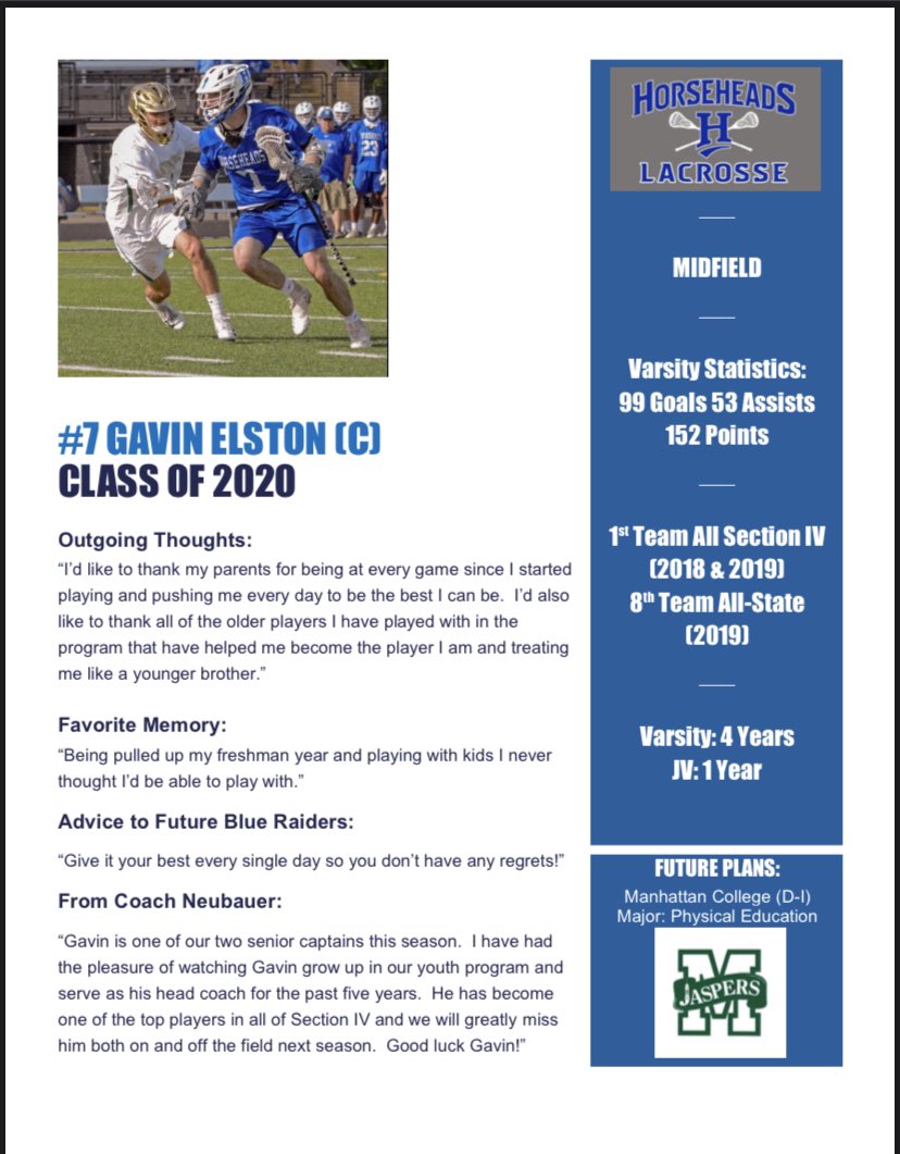 Horseheads Boys Lacrosse tweet media