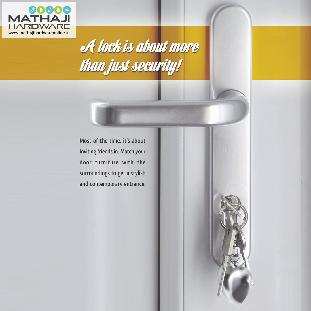 MathajiHardwar's tweet photo. #MathajiHardware provides the best quality hardware products comprising locks, door hardware, door handles, drawer & cabinet product.
COD, Fast Shipping by the leading online hardware store in India.
Shop now at: https://t.co/uFawKuN1ou
Call: 9880302221
#HardwareShopBangalore https://t.co/FHftvPUShk