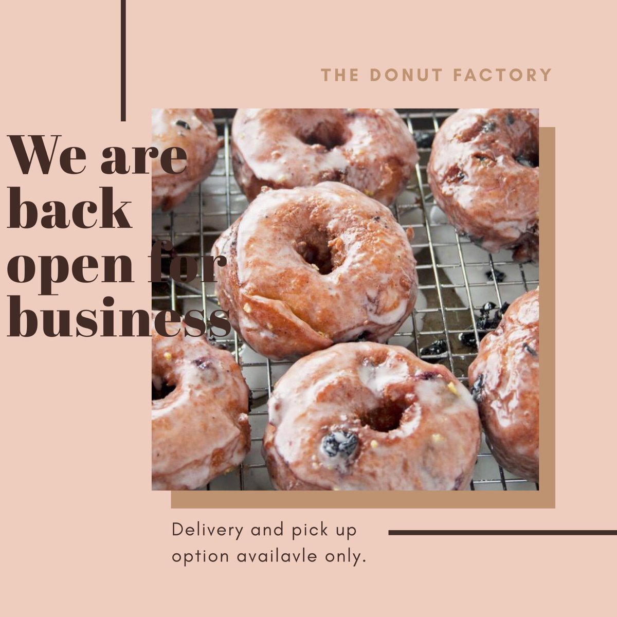 TDFabuja's tweet photo. Hiya guys👋🏾 we have missed you oh!! 🥺But we are back, just operating a skeletal system of deliveries and pick up from our factory not shop. Please call to place your orders the day before. 
FYI: Our shop in Jabi lake mall is still closed. https://t.co/VfRx8Dz3iS