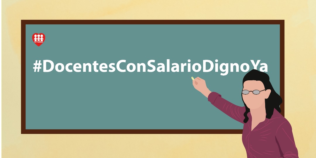 iujocatia's tweet image. #DocentesConSalarioDignoYa La educación con calidad es imposible  mantener con hambre y miseria.
@NicolasMaduro 
@psuvaristobulo 
@CesarTrompizVEN